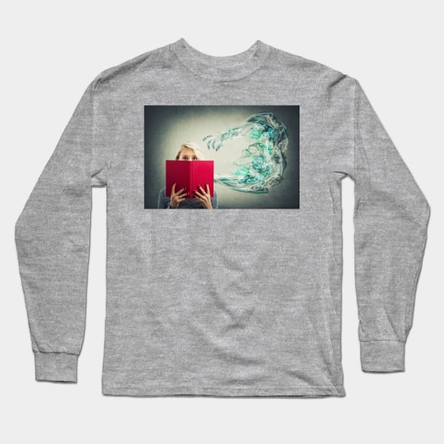 A scarry story Long Sleeve T-Shirt by 1STunningArt